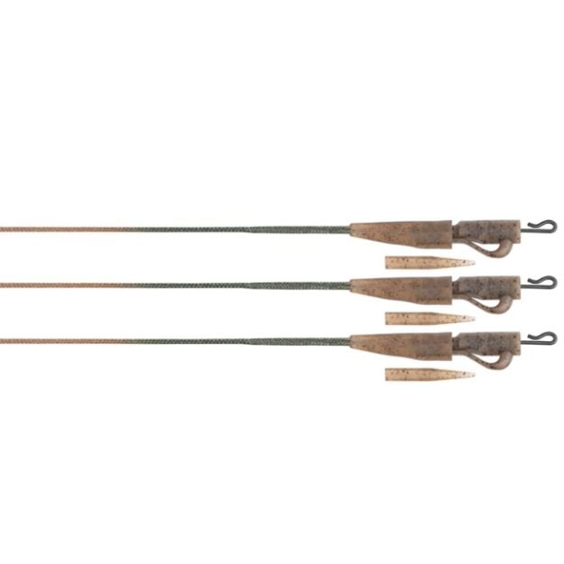 Fox Edges Camo 50lb Lead Clip Leaders gotovi leadcore sistemi za šaranski ribolov