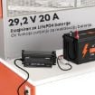 Slika LiTime 24V 20A Smart LiFePO4 punjač za akumulatore