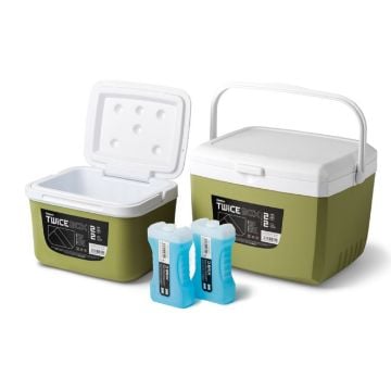 Delphin TwiceBOX 2in1 set prijenosnih hladnjaka za ribolov, hranu i mamce