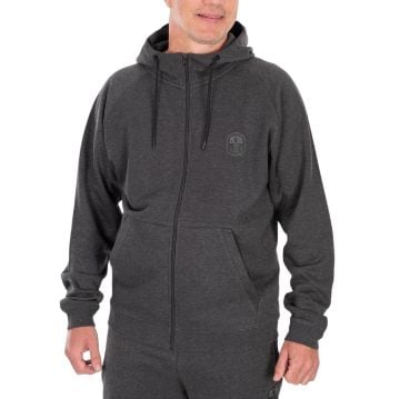 Fox Explorer Ltd Grey Hoodie ribolovna hudica s patentnim zatvaračem i kapuljačom