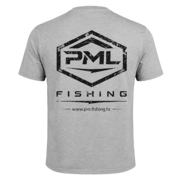 PML Majica za ribolov stražnja strana logo