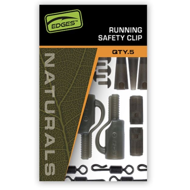 Fox Edges Naturals Running Safety Clip Kit za Running Rig sistem