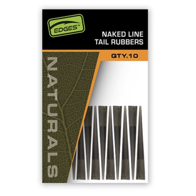 Fox Edges Naturals Naked Line Tail Rubbers gumene kapice za šaranske sisteme