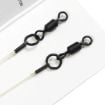 Korda Wide Gape X Combi Multi Rig gotovi predvez za šaranski ribolov s Ring Swivel vrtilicom veličine 8 i profesionalno vezanom montažom spremnom za ribolov.