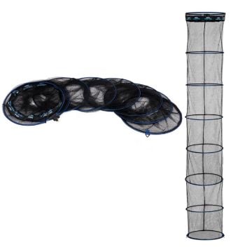 Zebco Ambition Round 3m Keepnet 6mm čuvarica za ribolov duljine 300 cm s Quick Dry 6 mm mrežicom i podesivim nosačem.