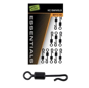 Fox Edges KC Swivels veličina 7 kopče za brzu izmjenu predveza kompatibilne s Fox Edges Slik, Safety Lead Clip sustavima i Fox inline olovima.