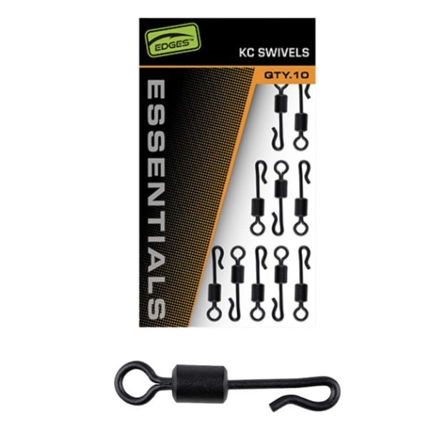 Fox Edges KC Swivels veličina 7 kopče za brzu izmjenu predveza kompatibilne s Fox Edges Slik, Safety Lead Clip sustavima i Fox inline olovima.
